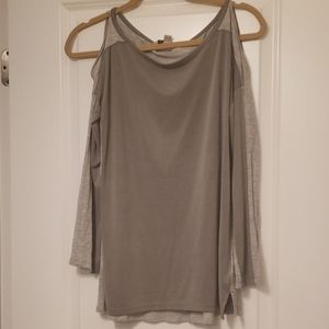Calvin Klein Jeans Cold Shoulder Top